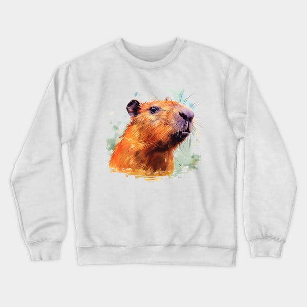 capybara Crewneck Sweatshirt by enzo studios